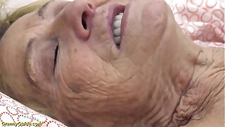 sexy 90 years old granny gets resemble fucked