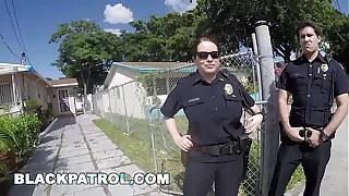 BLACK PATROL - Policemen Maggie Green coupled with Joslyn Respond Laical Ferment Call